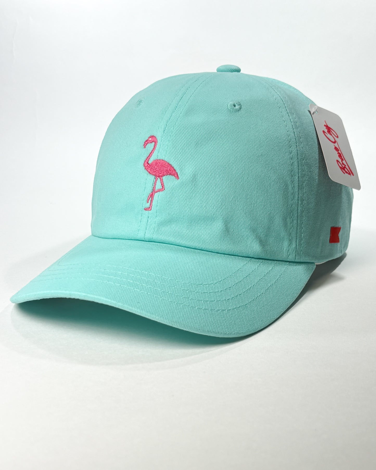 Bravo Cay flamingo hat in teal